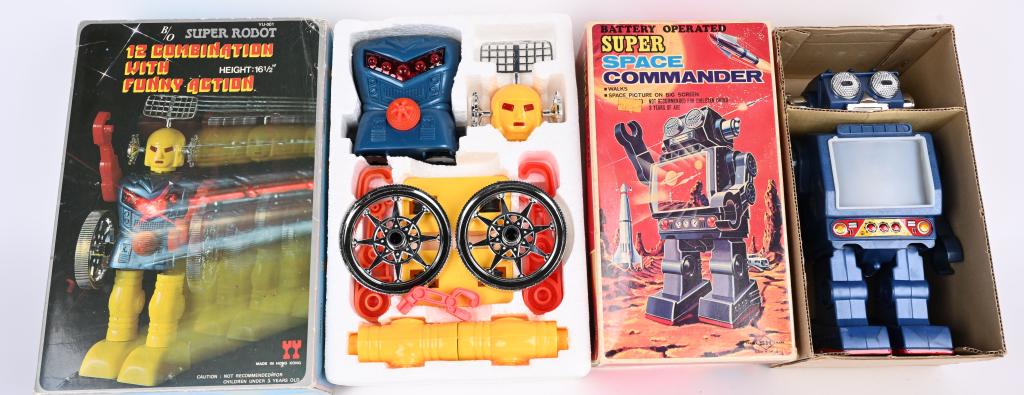 JAPAN BATTERY OP SPACE COMMANDER & SUPER ROBOT (1 of 3)