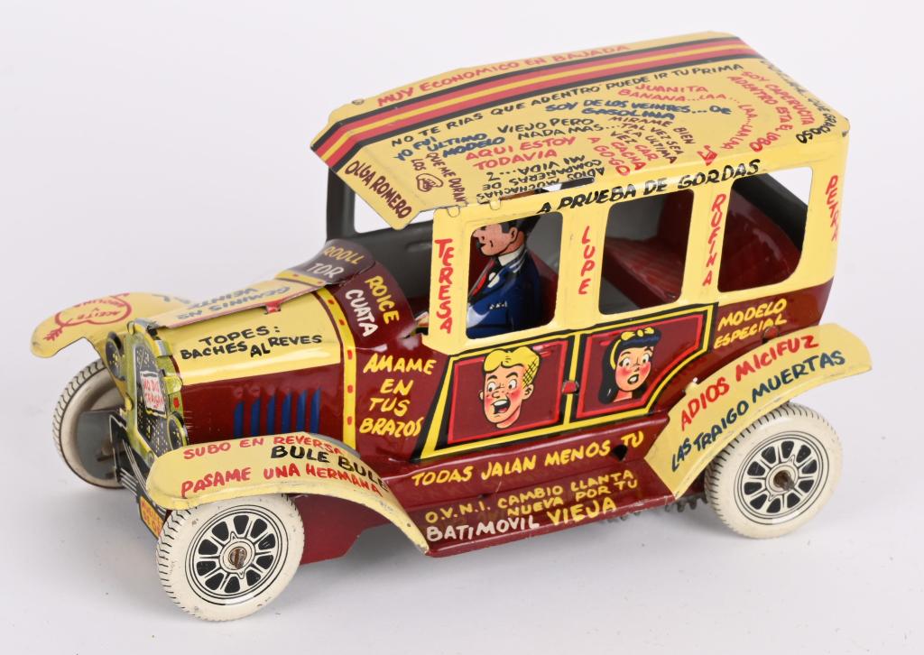 MARX TIN WINDUP ARCHIE CAR (1 of 5)