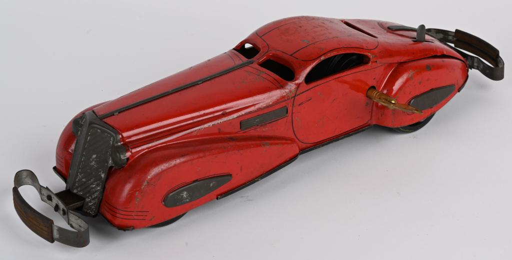 MARX TIN WINDUP REVERSIBLE COUPE (1 of 5)