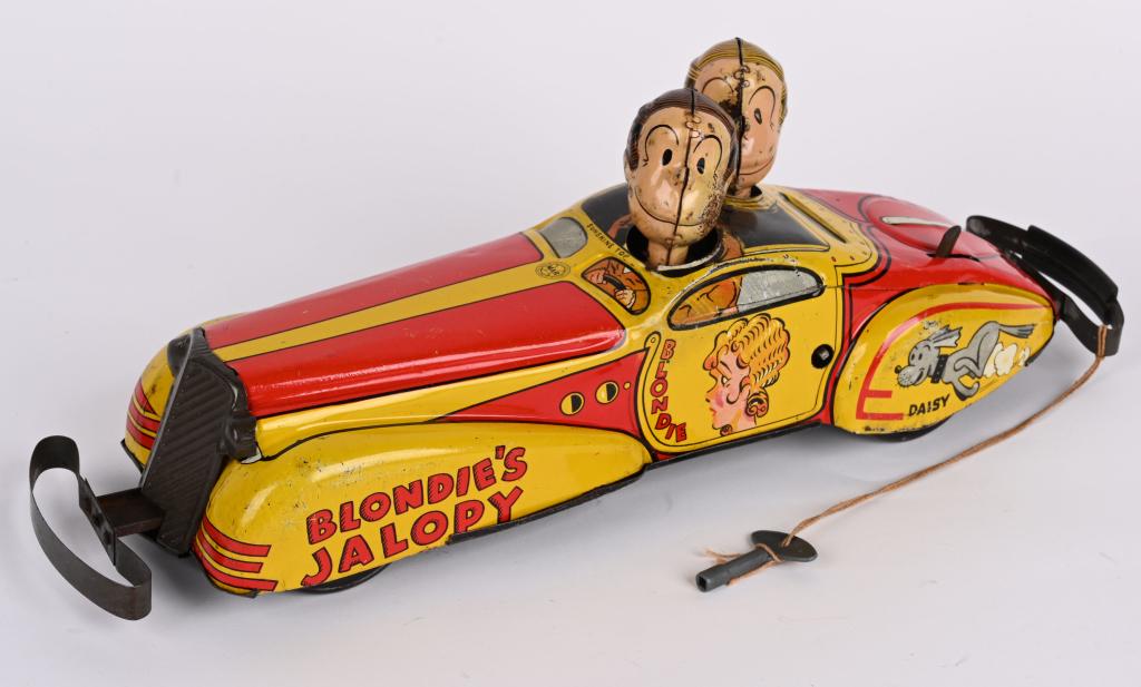 MARX TIN WINDUP BLONDIES JALOPY (1 of 4)