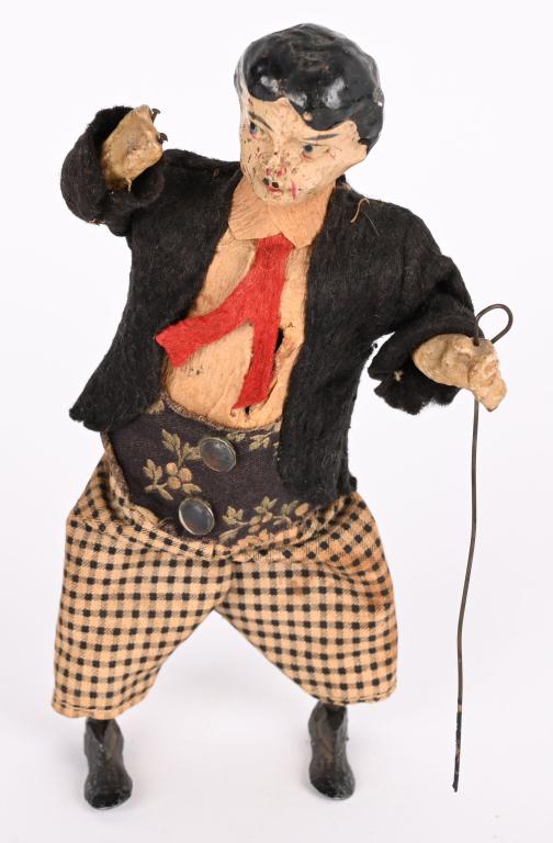 GERMAN WINDUP LEAD FOOT CHARLIE CHAPLIN (1 of 4)