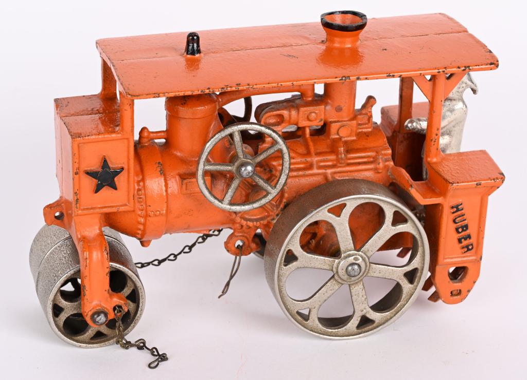 HUBLEY CAST IRON HUBER ROAD ROLLER (1 of 4)