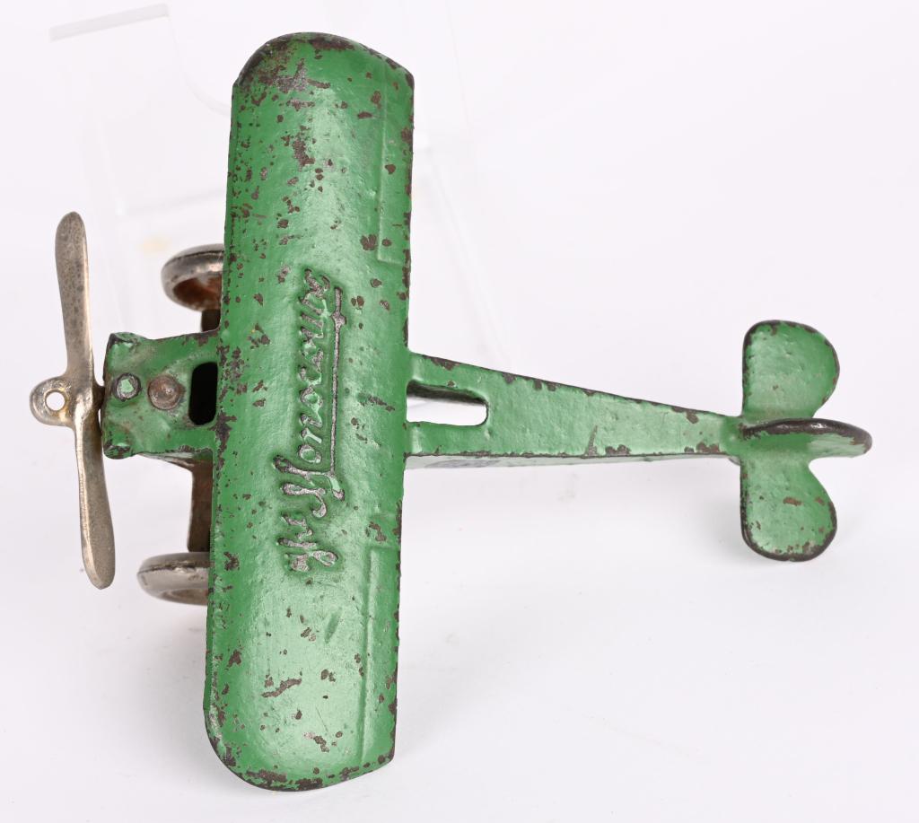 ARCADE CAST IRON MONOCOUPE AIRPLANE (1 of 6)