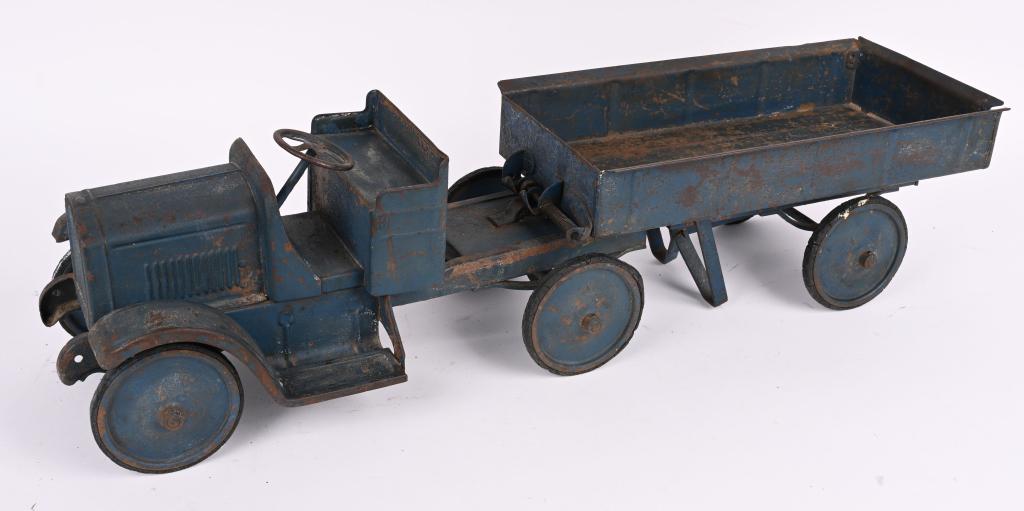 STEELCRAFT GMC SEMI TRAILER DUMP TRUCK (1 of 7)