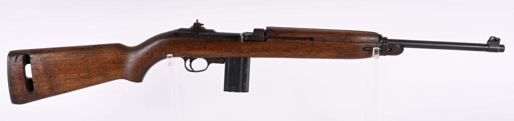EARLY WW2 INLAND .30 M1 CARBINE: SERIAL NUMBER 660139 BARREL 18" CALIBER .30 M1 CARBINE MANUFACTURED 1943. Produced by the Inland Division of General motors in 1943 with parkerized finish. Milled front sight marked "N" Barrel marked 