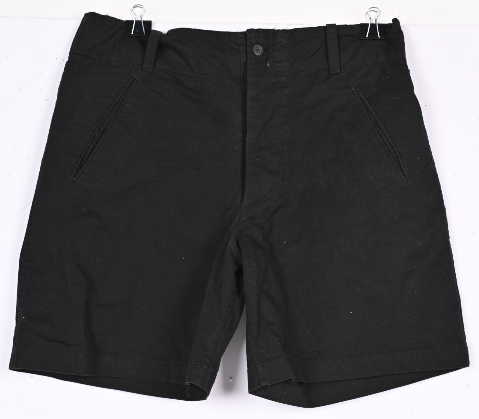 WWII NAZI GERMAN HITLER YOUTH SHORTS W RZM TAG WW2: Hitler Jugend Shorts with RZM label. No damage or repairs and complete with the belt loops and all the pockets. Hard to find nice HJ shorts especially in this condition. The Hitler Youth often abbrevi