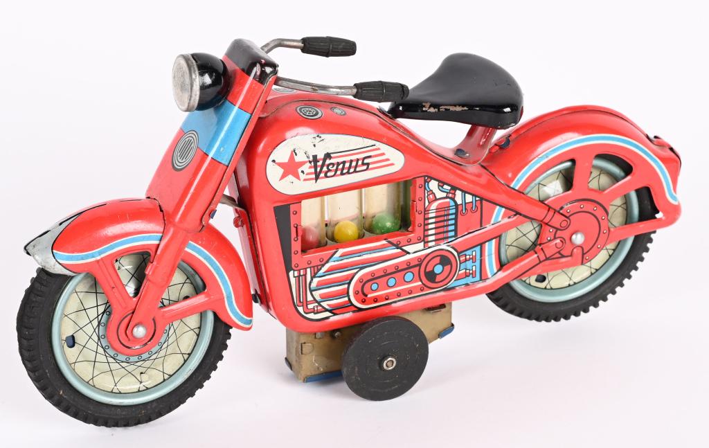 JAPAN TIN FRICTION VENUS MOTORCYCLE (1 of 4)