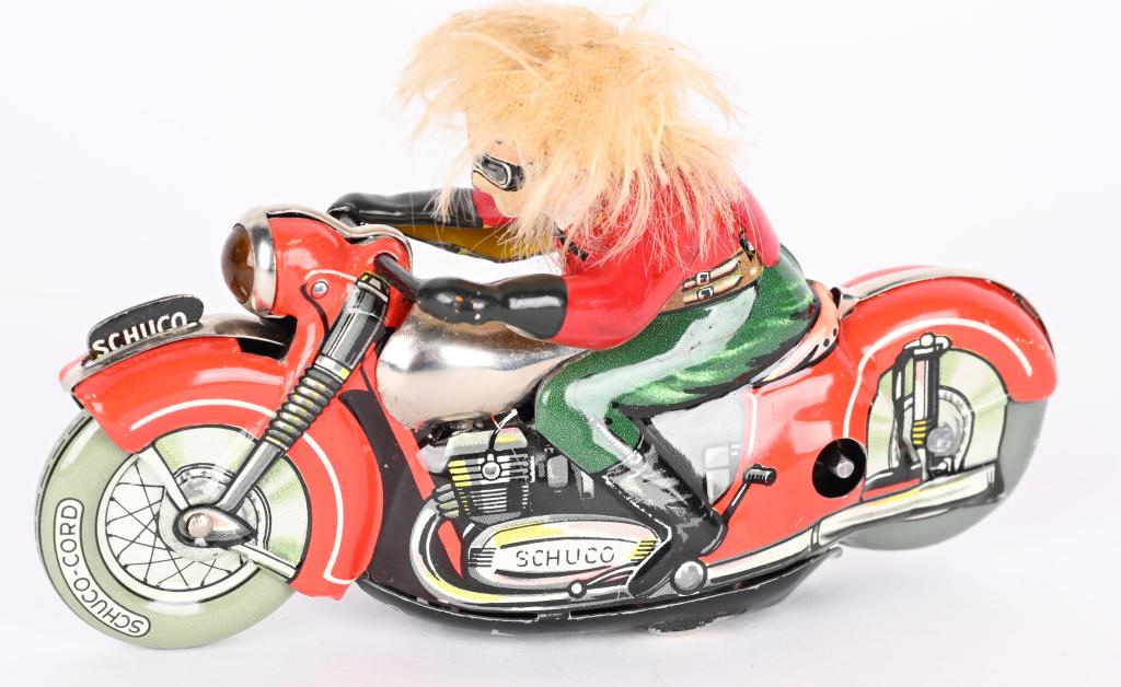 SCHUCO TIN WINDUP MIRAKOMOT 1012 MOTORCYCLE (1 of 5)