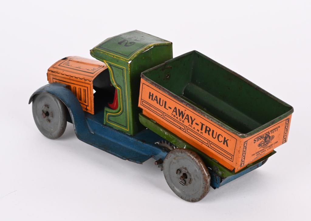 STRAUSS TIN WINDUP HAUL AWAY TRUCK (1 of 4)