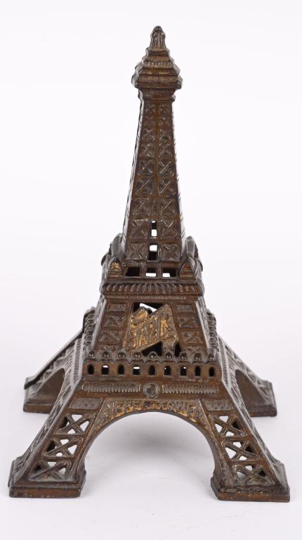 SYDENHAM & McOUSTRA CAST IRON EIFFEL TOWER BANK (1 of 5)