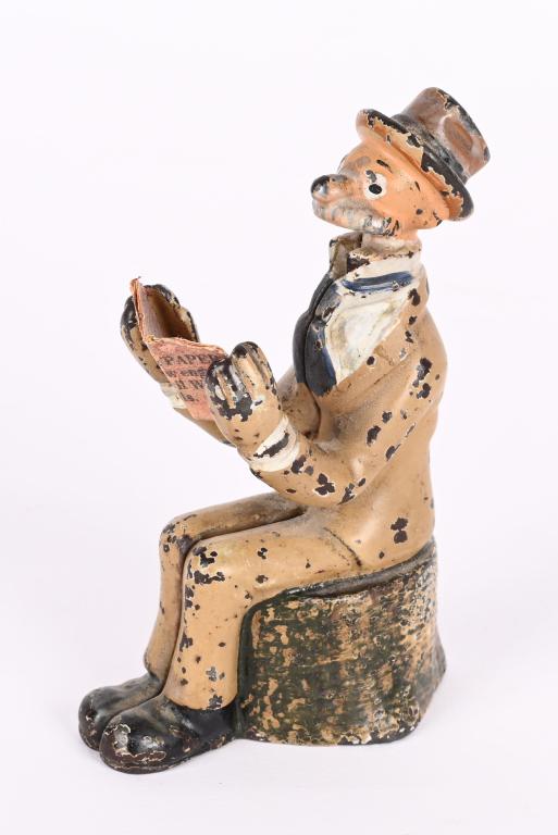 ARCADE CAST IRON ANDY GUMP STILL BANK (1 of 5)