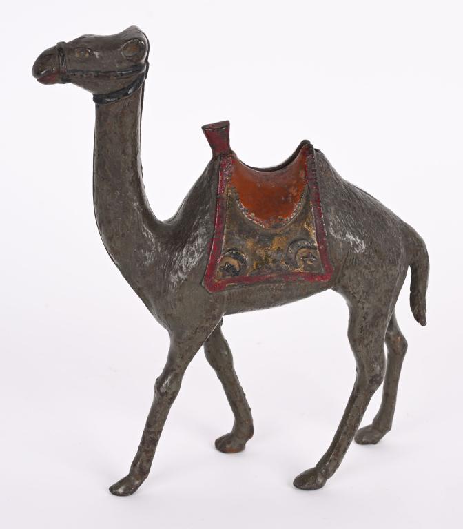 AC WILLIAMS CAST IRON CAMEL STILL BANK (1 of 2)