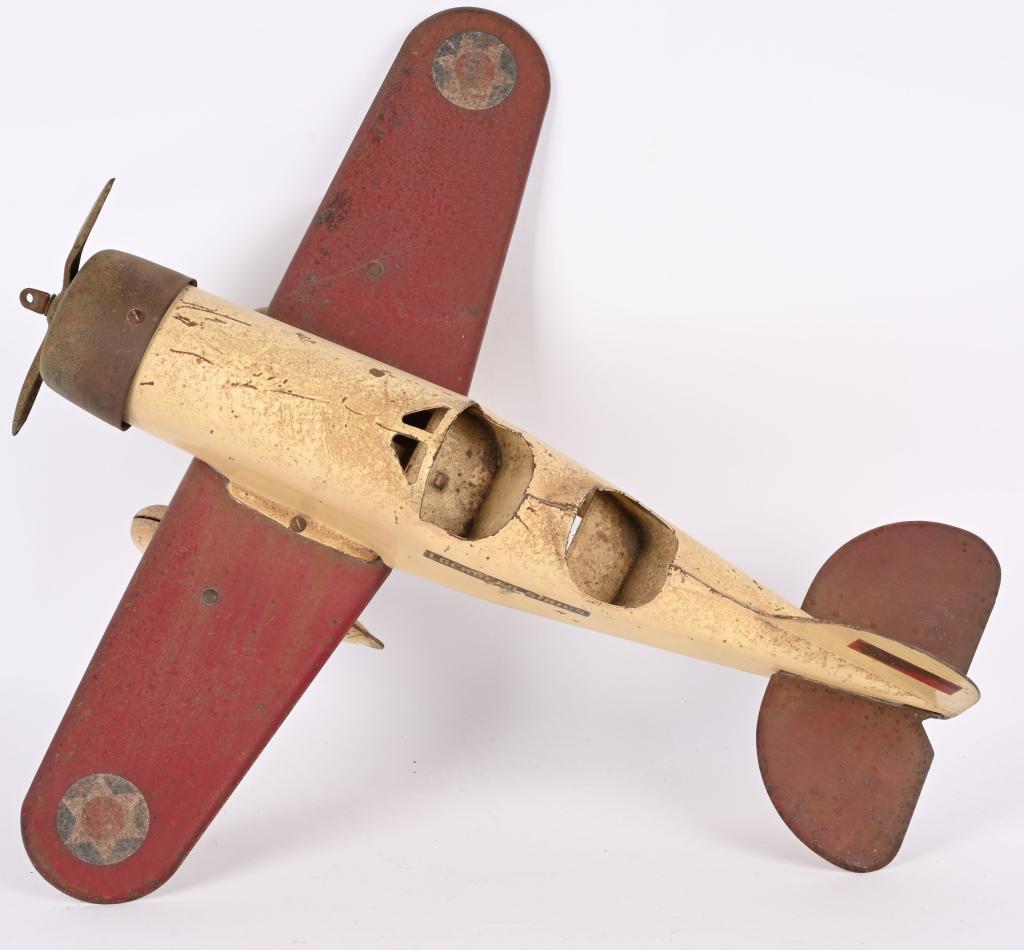 STEELCRAFT PRESSED STEEL LOCKHEED SIRUS AIRPLANE (1 of 5)