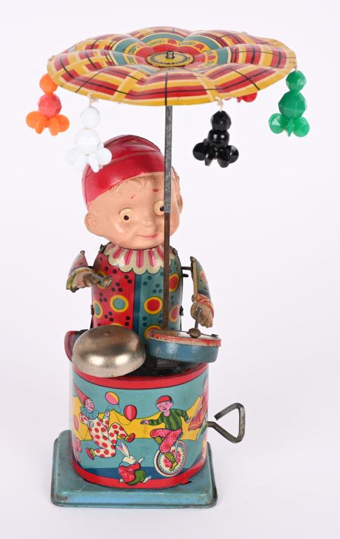 JAPAN TIN & CELLULOID DRUMMER (1 of 4)