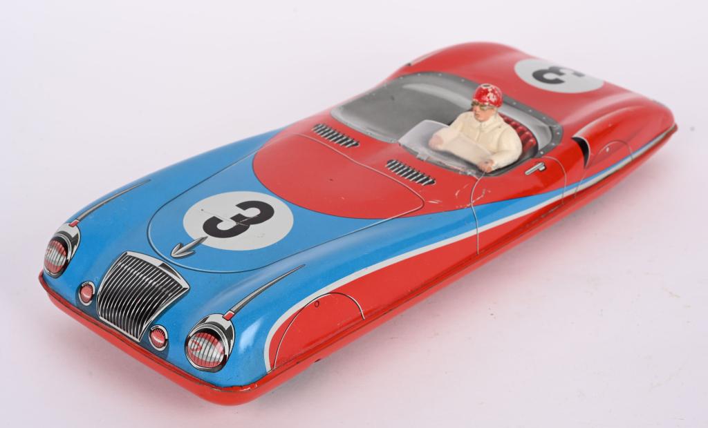 WESTERN GERMANY TIN FRICTION #5 RACE CAR (1 of 3)