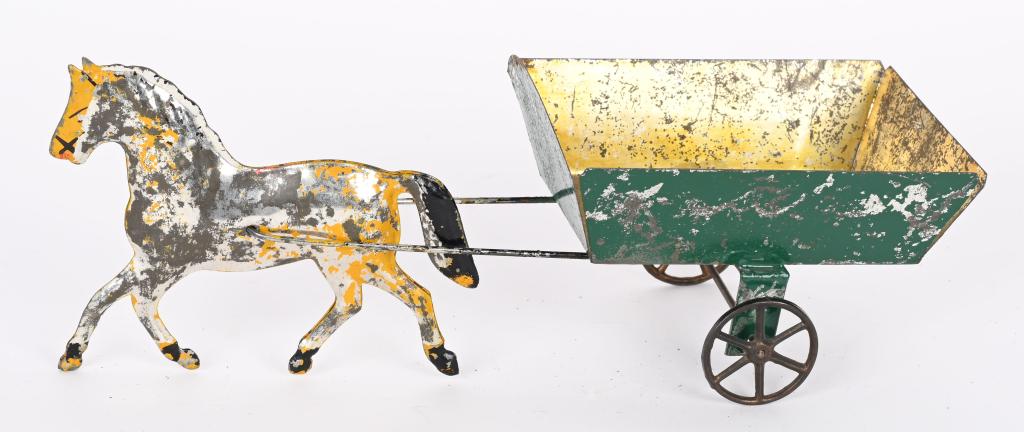 AMERICAN TIN HORSE DRAWN TROLLEY (1 of 2)