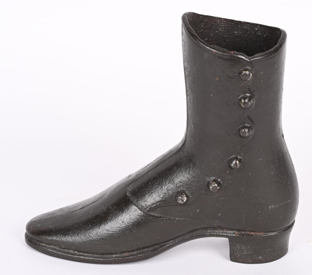 CAST IRON BOOT DOOR STOP (1 of 3)