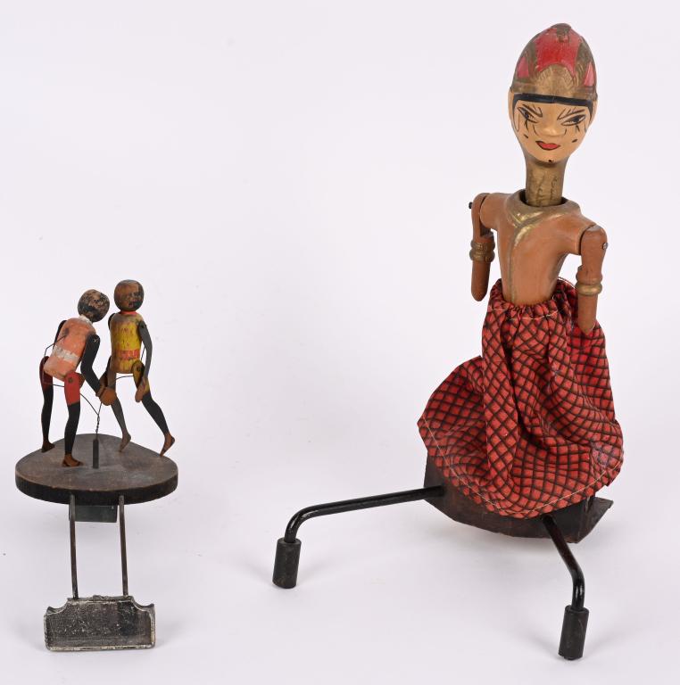 SIAM SOO & BLACK BOXERS PHONOGRAPH TOYS (1 of 3)