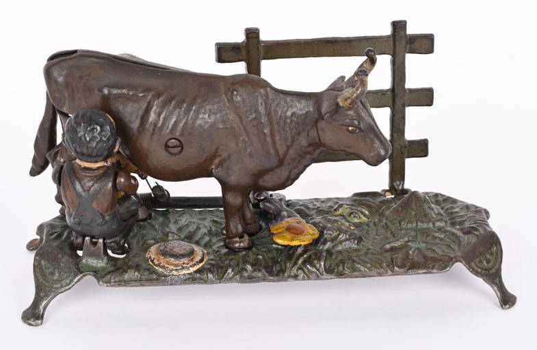 MILKING COW MECHANICAL BANK (0262) on Apr 30, 2022 Milestone