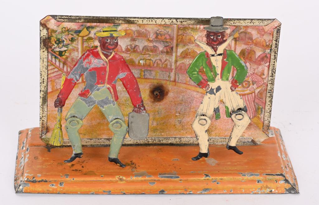 GERMAN STEAM TOY MINSTREL DANCERS (1 of 4)