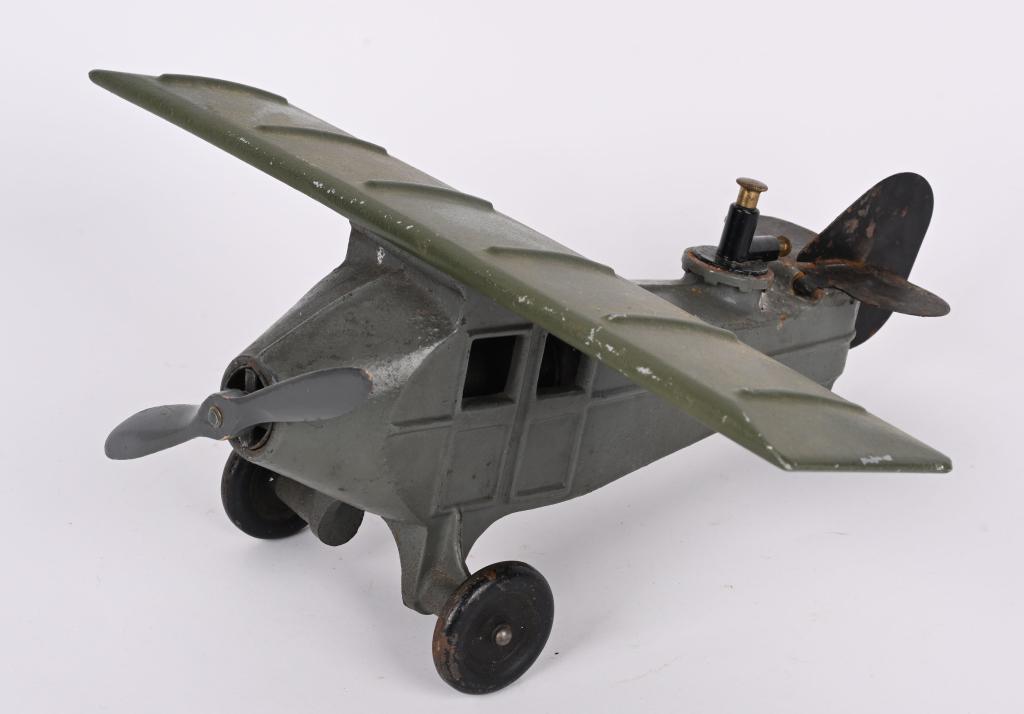 BIG BANG CAST IRON CARBIDE AIRPLANE (1 of 4)