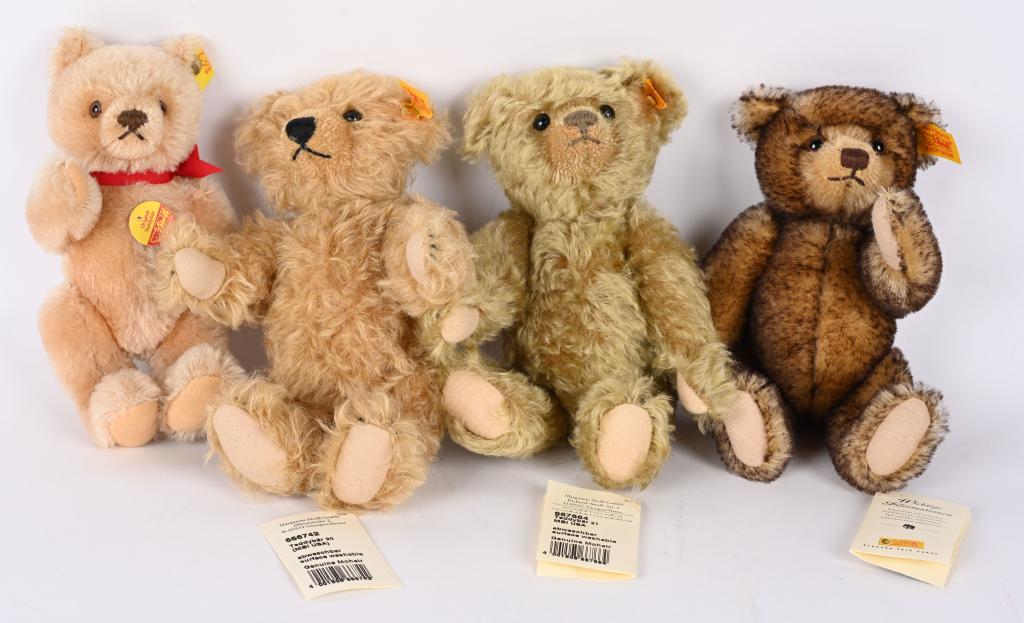 4- STEIFF TEDDY BEARS (1 of 2)