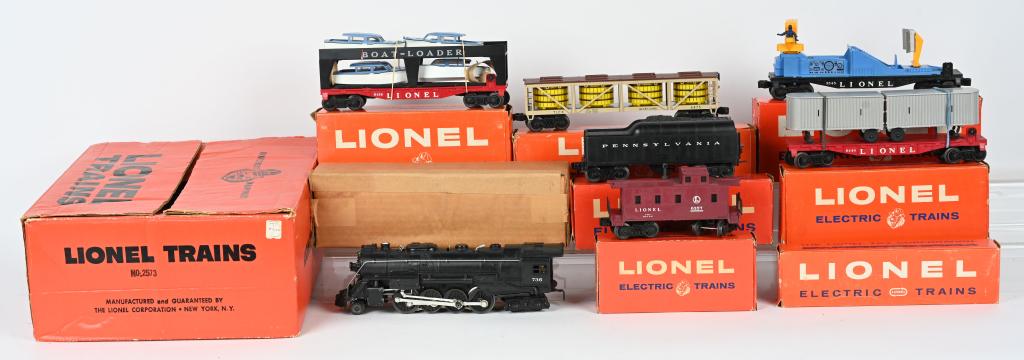 LIONEL #2573 FREIGHT TRAIN SET w/ BOX (1 of 4)