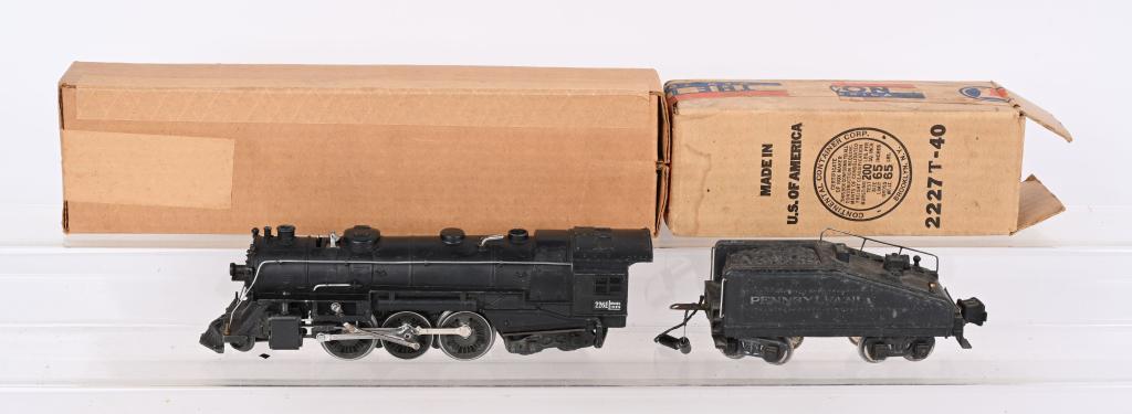 LIONEL 226E LOCOMOTIVE & 2227B TENDER BOXED (1 of 5)
