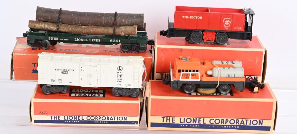 LIONEL 3927 TRACK CLEANER, 55 TIE-JECTOR, & MORE (1 of 2)