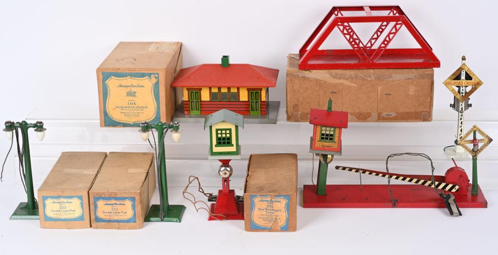 AMERICAN FLYER O GAUGE ACCESSORY LOT (1 of 5)