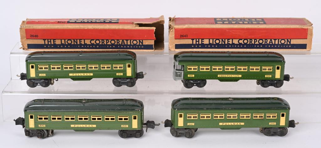 4- LIONEL PASSENGER CARS 2640, 2641 (1 of 2)