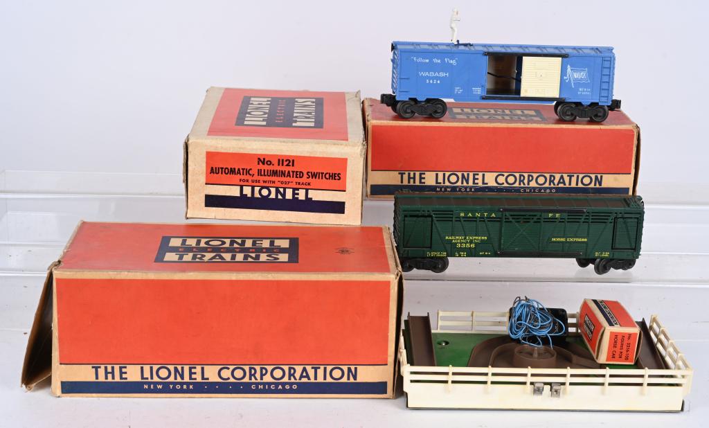 LIONEL BOXED ACCESSORIES 3424, 3356 & 1121 (1 of 3)