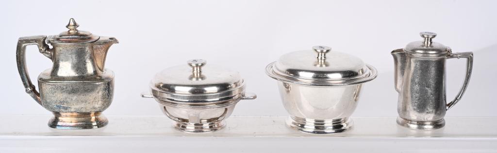 UNION PACIFIC RAILROAD SILVER SOLDER METALWARE (1 of 5)