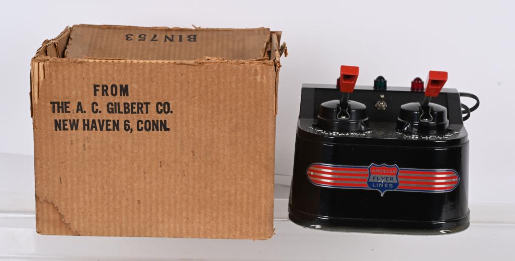 AMERICAN FLYER 188 190 WATT TRANSFORMER BOXED: American Flyer 188 190 Watt Transformer. Boxed