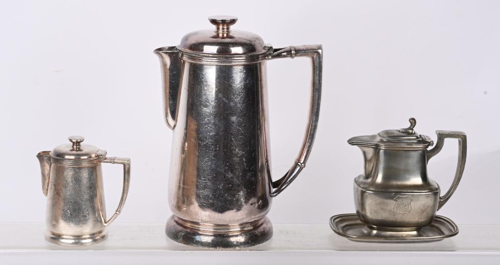 UNION PACIFIC SILVER SOLDER METALWARE (1 of 3)