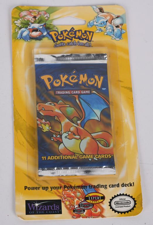 1999 POKEMON BASE SET CHARZARD BLICTER PACK MOC (1 of 2)
