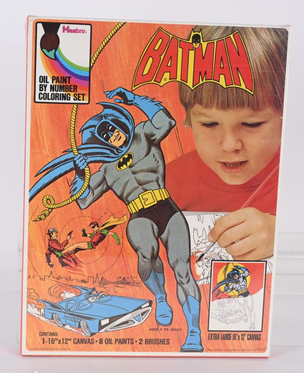 1973 HASBRO BATMAN PAINT SET SEALED (1 of 3)