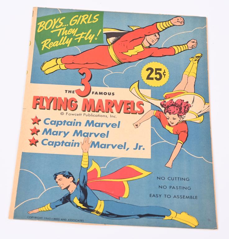 FAWCETT FLYING CAPTAIN MARVELS MIP (1 of 3)