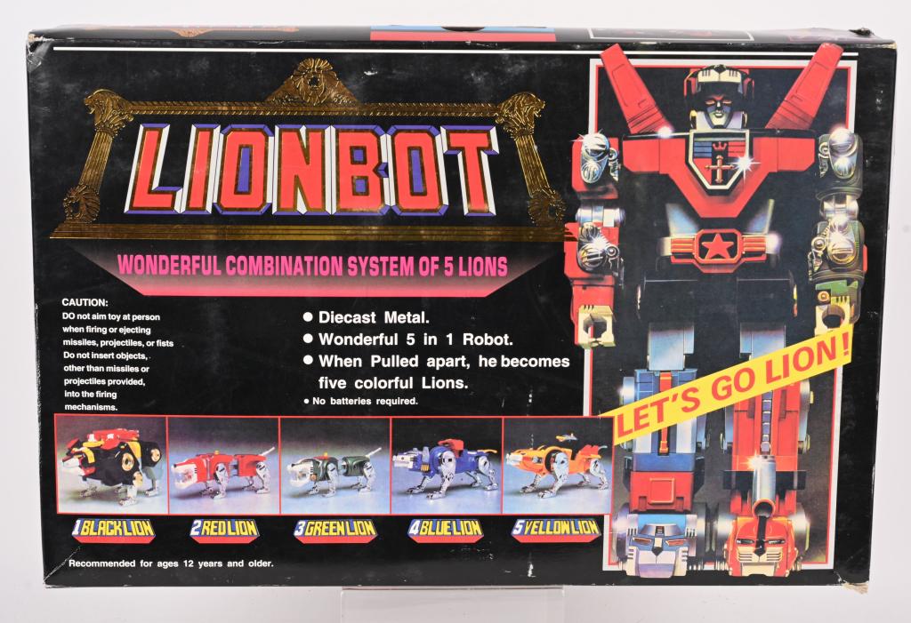 1980s LIONBOT COMBINATION SYSTEM MIB (1 of 4)