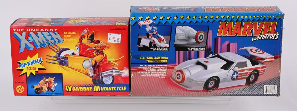 X-MEN & CAPTAIN AMERICA VEHICLES MIB (1 of 4)