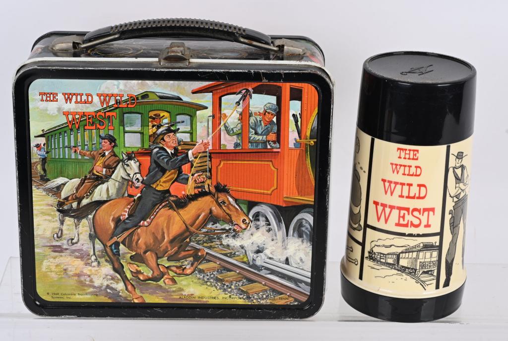 THE WILD WILD WEST LUNCH BOX & THERMOS (1 of 3)