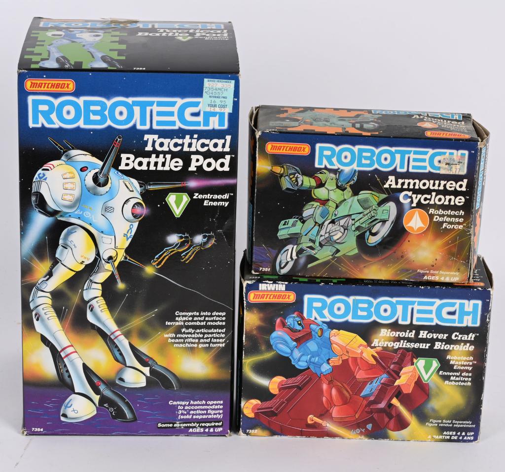 1985 ROBOTECH TACTICAL BATTLE POD & MORE MIB (1 of 2)