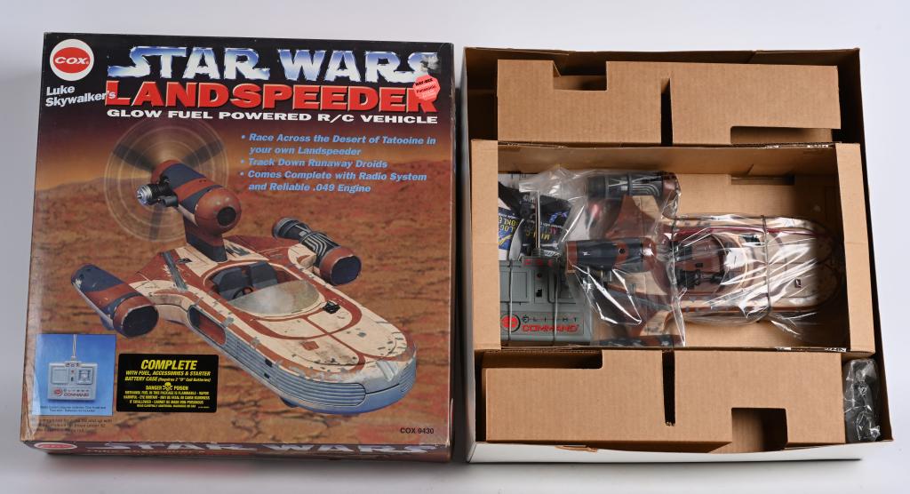 COX STAR WARS R/C LANDSPEEDER MIB (1 of 3)