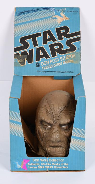 DON POST STAR WARS WEEQUAY MASK MIB (1 of 4)