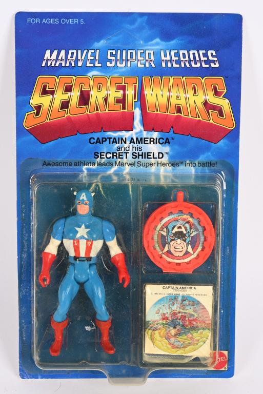 1984 MARVEL SECRET WARS CAPTAIN AMERICA MOC (1 of 3)