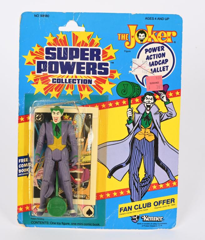 KENNER SUPER POWERS JOKER ACTION FIGURE (1 of 3)