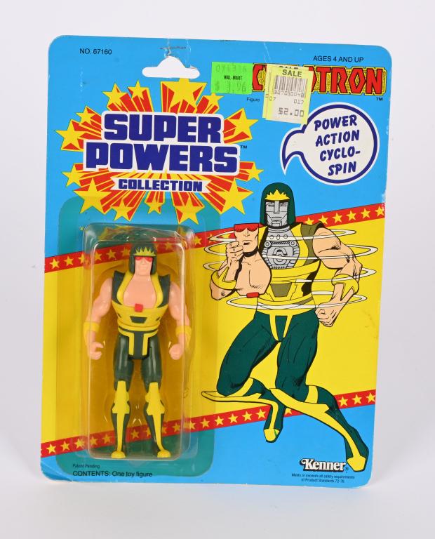 KENNER SUPER POWERS CYLOTRON ACTION FIGURE (1 of 3)