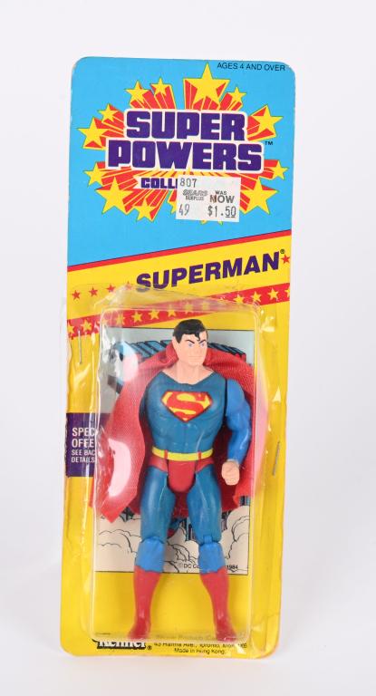 KENNER SUPER POWERS SUPERMAN ACTION FIGURE (1 of 3)