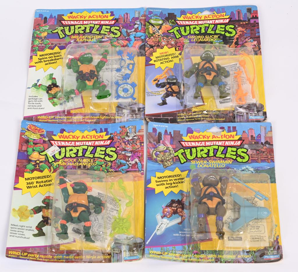 4- WACKY ACTION TEENAGE MUTANT NINJA TURTLES (1 of 4)