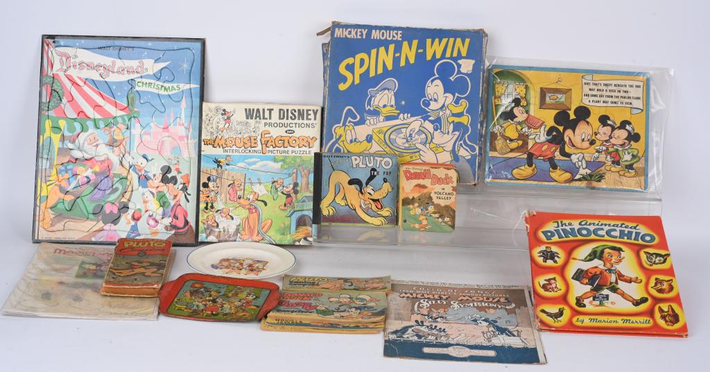 Lot includes a boxed tin Spin-N-Win game, severalt (1 of 6)